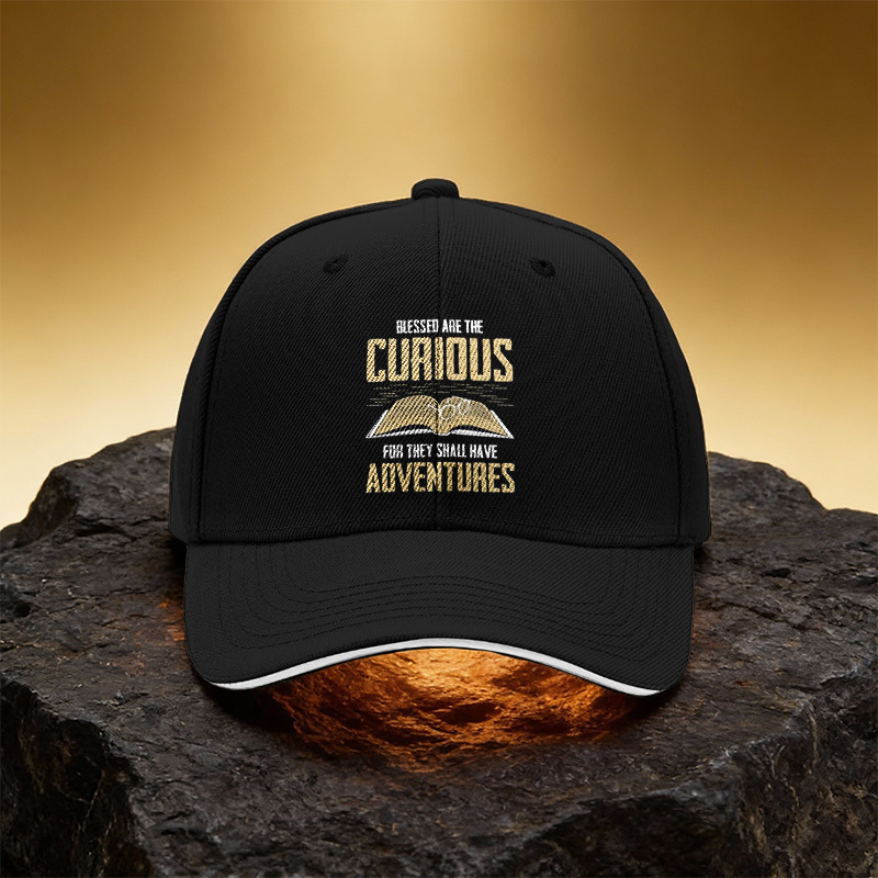 Outdoor Adventure Books For Adults - Gorra de béisbol unisex con estampado