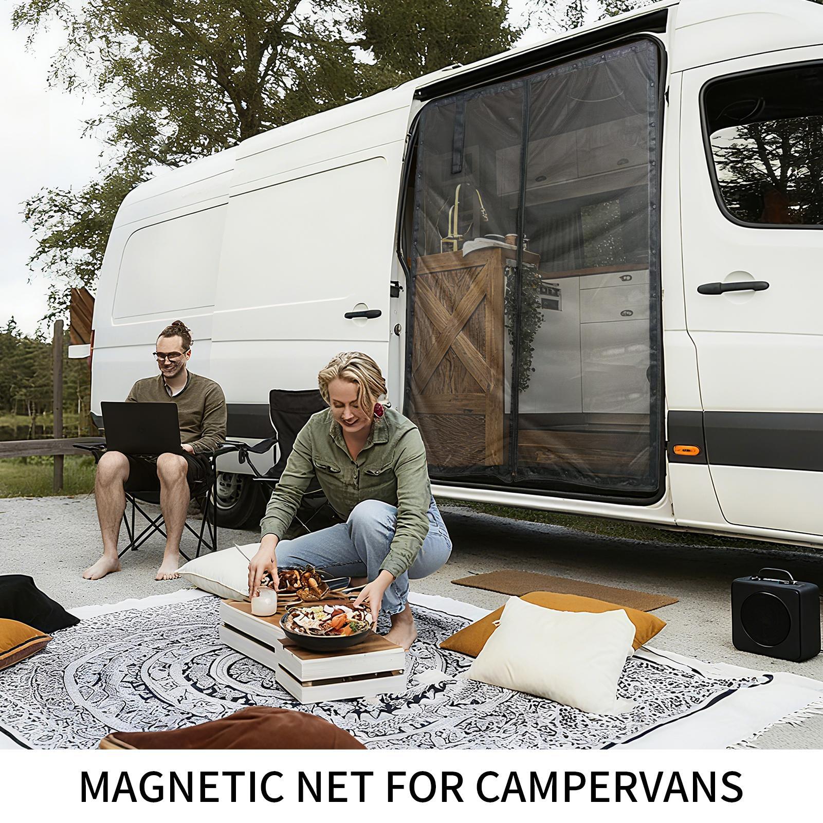 Outdoor Adventure Rv - Pantalla de puerta de furgoneta, red