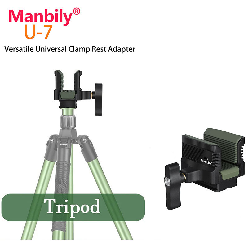 Outdoor Adventure U Of U - Manbily U-7 Adaptador de abrazadera universal