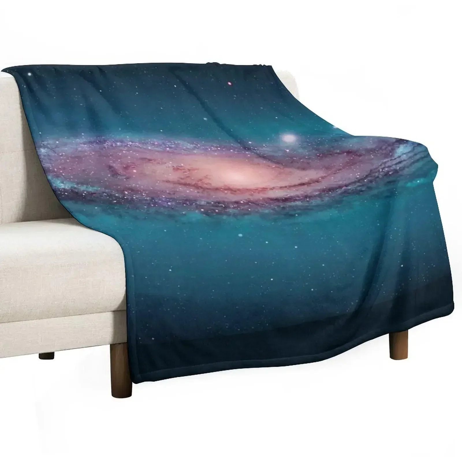 Space Blanket Heavy - Galaxia Andrómeda, espacio, astrofísica, astronomía, manta