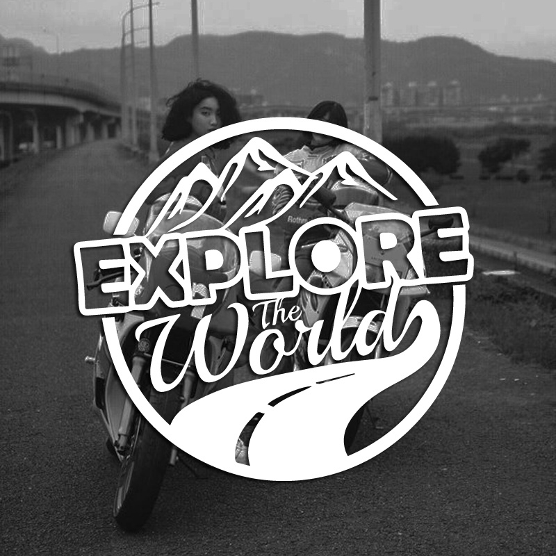 Calcomanía para el Exterior de - Outdoor Adventure World reseña y precio