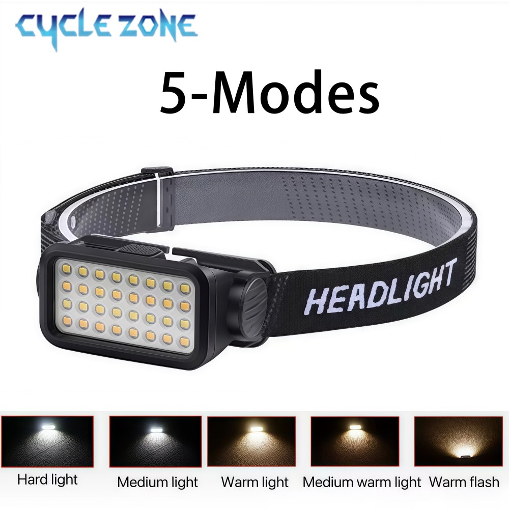 Linterna frontal recargable co - Outdoor Adventure Walks reseña y precio