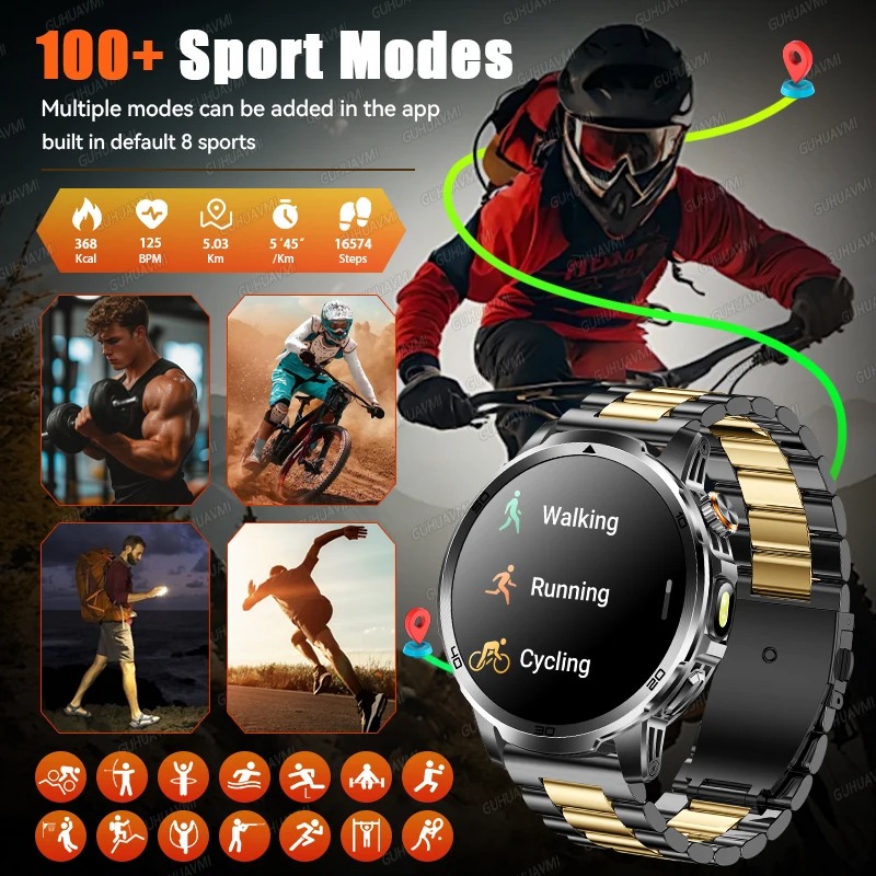 Nuevo reloj inteligente milita - Outdoor Adventure World reseña y precio