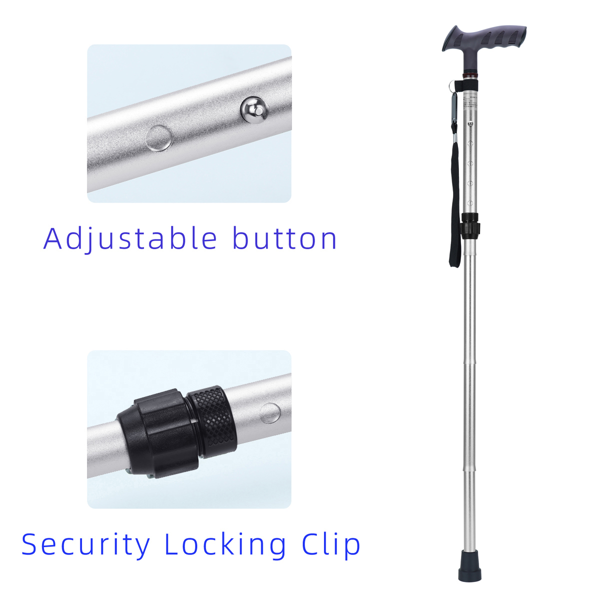 Bastón para caminar de alumini - Outdoor Adventure Walks reseña y precio