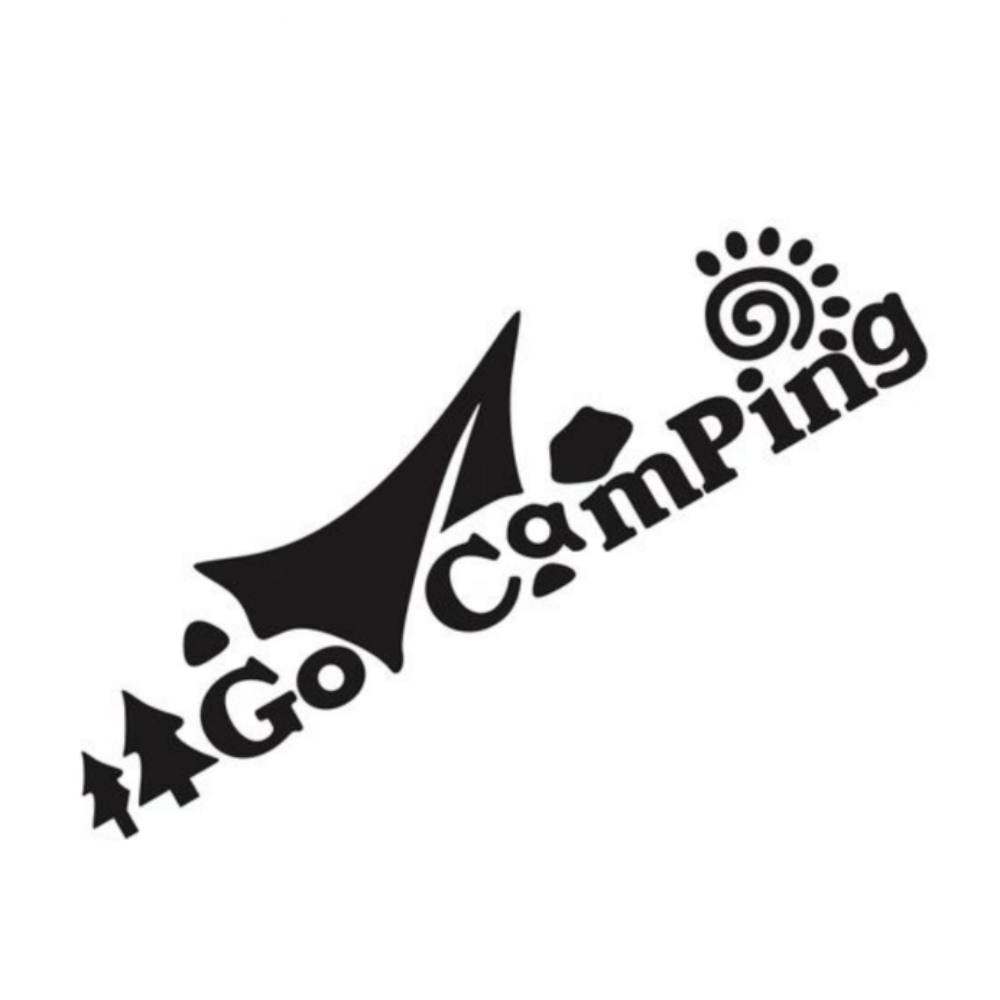 Go Camping-calcomanía de vinil - Outdoor Adventure Rv reseña y precio