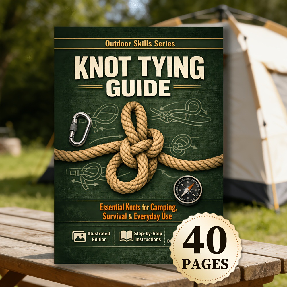 Manual de Nudos para Acampar,  - Outdoor Adventure Guide reseña y precio