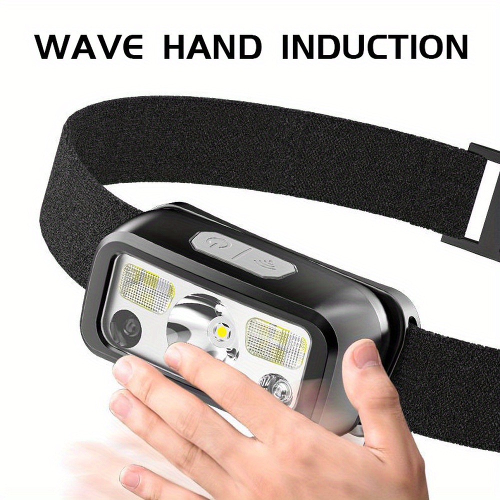 Potente Linterna Frontal LED C - Headlamp Waterproof Rechargeable reseña y precio