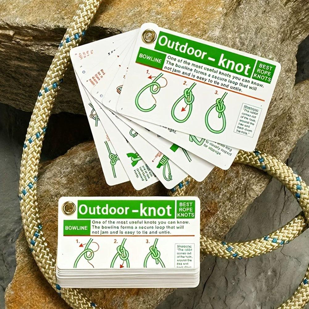 Guía de Bolsillo de Nudos para - Outdoor Adventure Guide reseña y precio