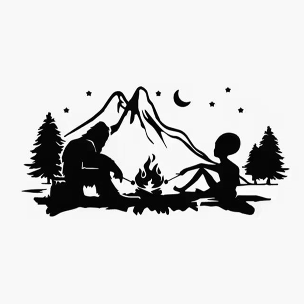 Calcomanía de vinilo Alien and - Outdoor Adventure Rv reseña y precio