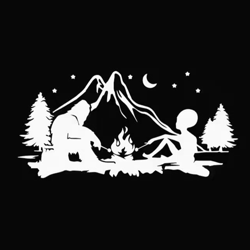 Calcomanía de vinilo Alien and - Outdoor Adventure Rv reseña y precio