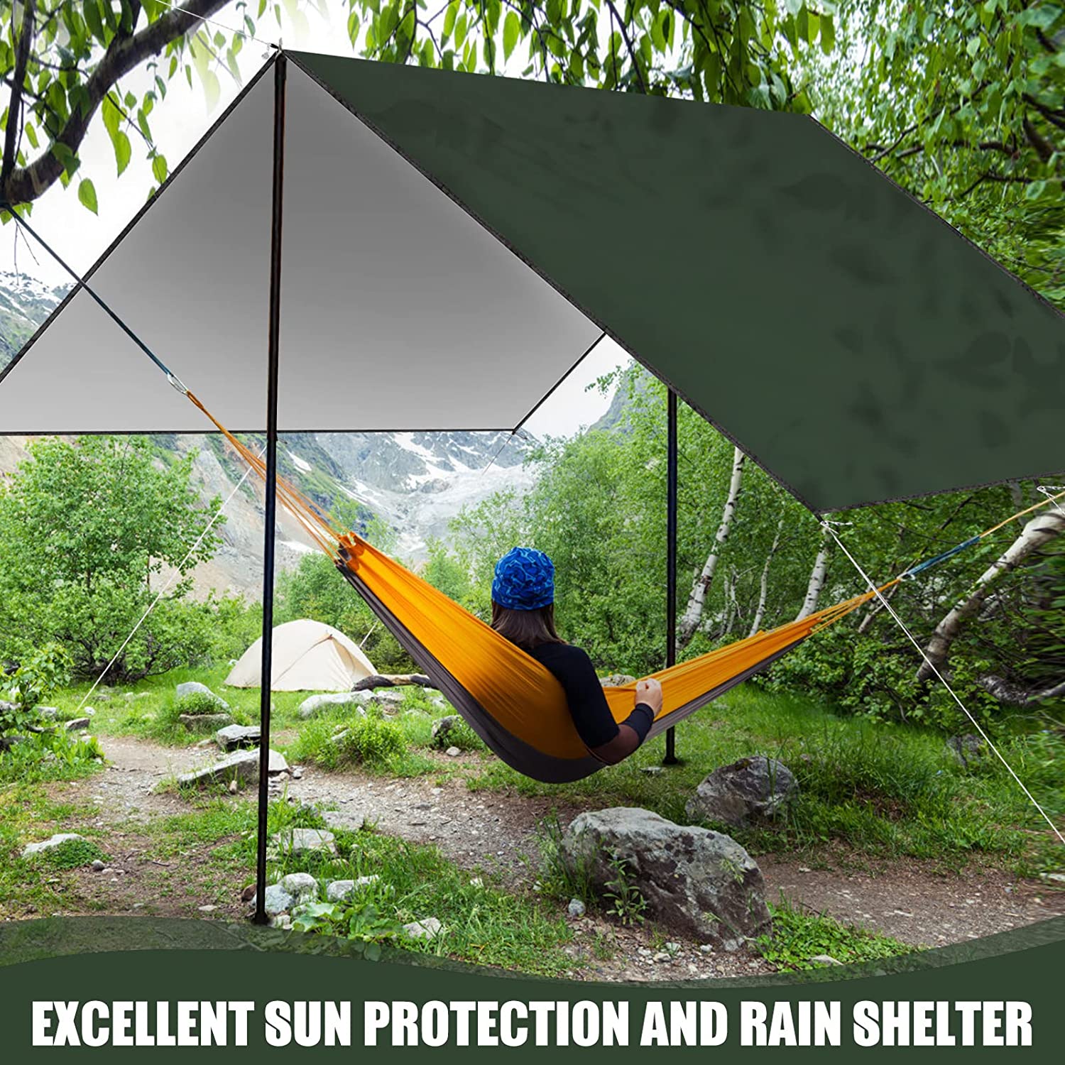 Lona Impermeable para Camping  - Hammock Rain Tarp reseña y precio