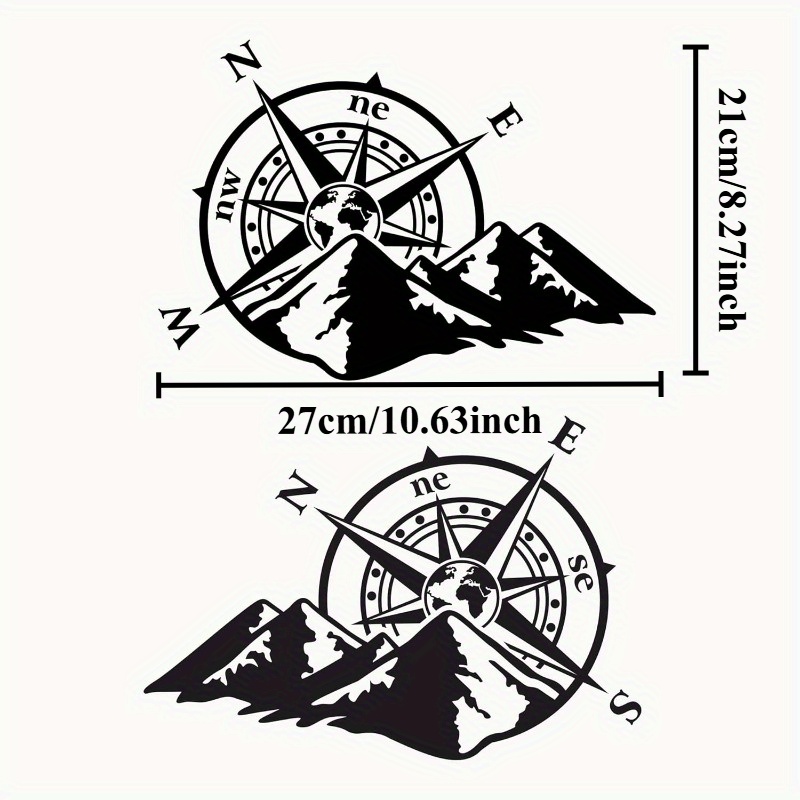 2 pegatinas de vinilo con brúj - Outdoor Adventure Rv reseña y precio