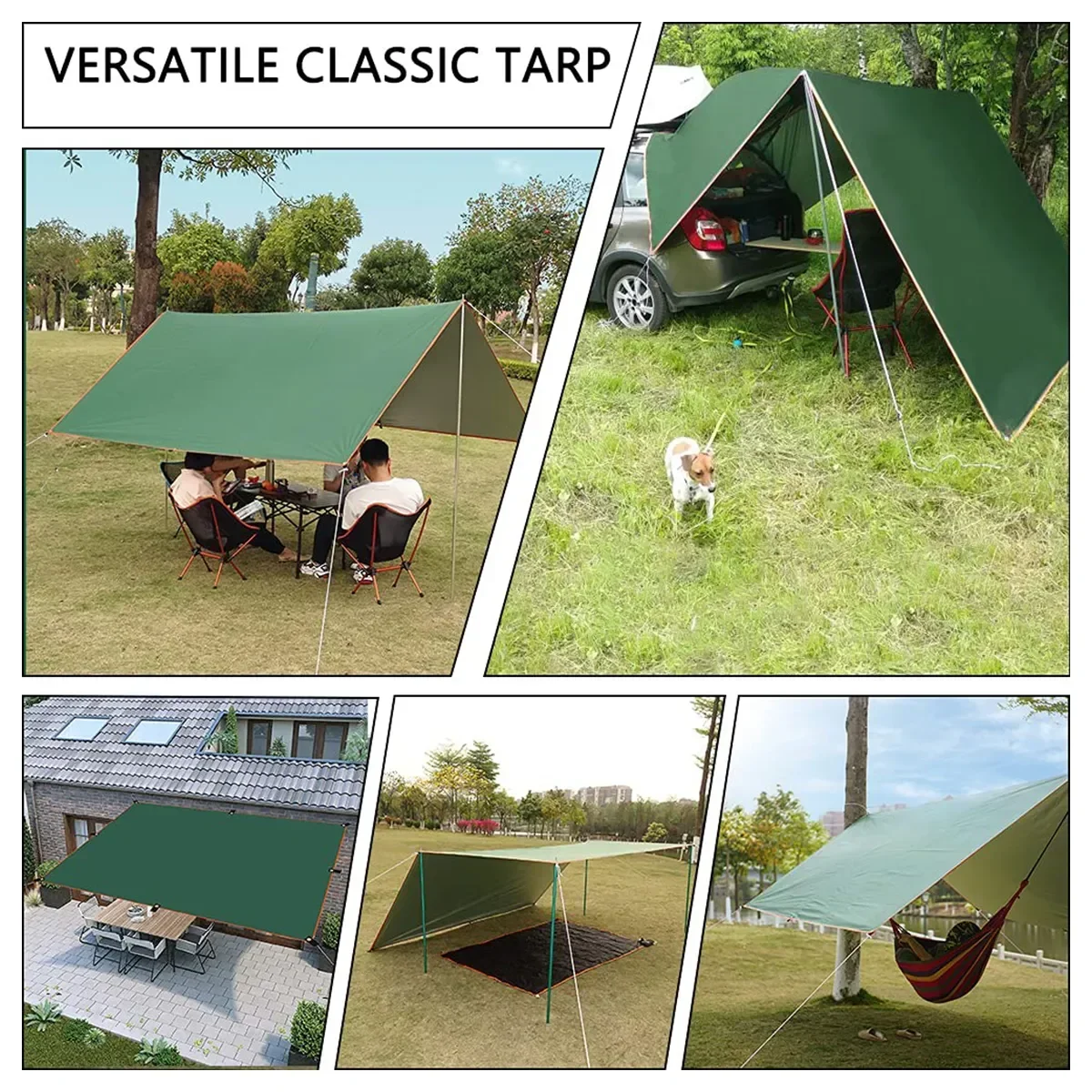 Lona Impermeable para Camping, - Hammock Rain Tarp reseña y precio
