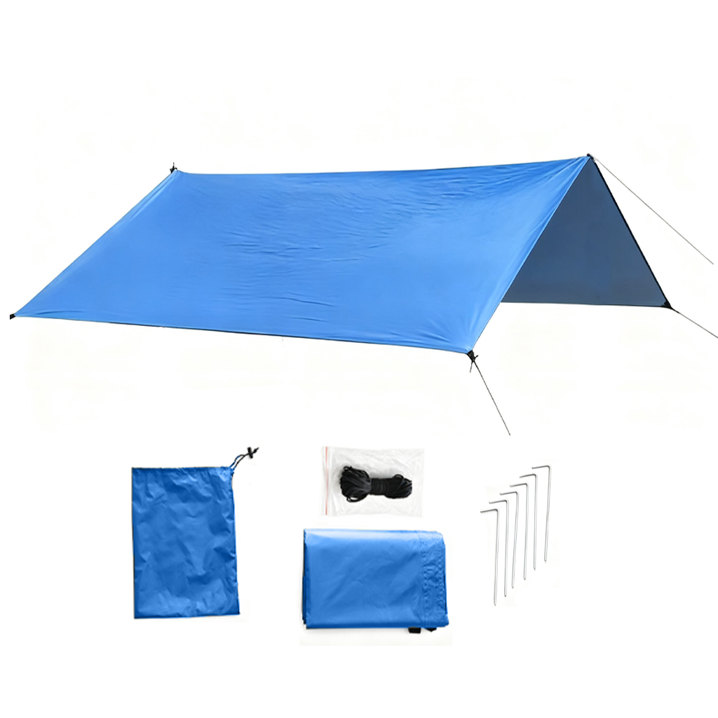 Lona de Camping DANCHEL 3x3m,  - Hammock Rain Tarp reseña y precio