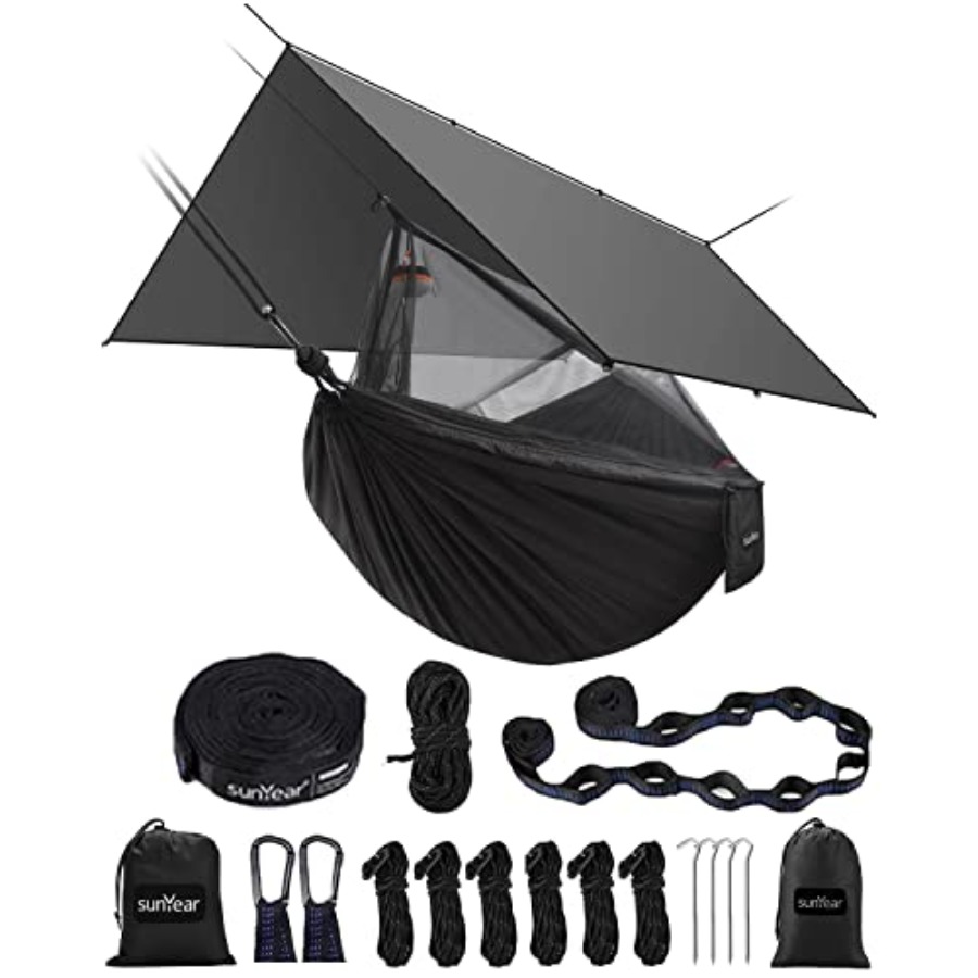 Hamaca Portátil para Acampar c - Hammock Rain Tarp reseña y precio