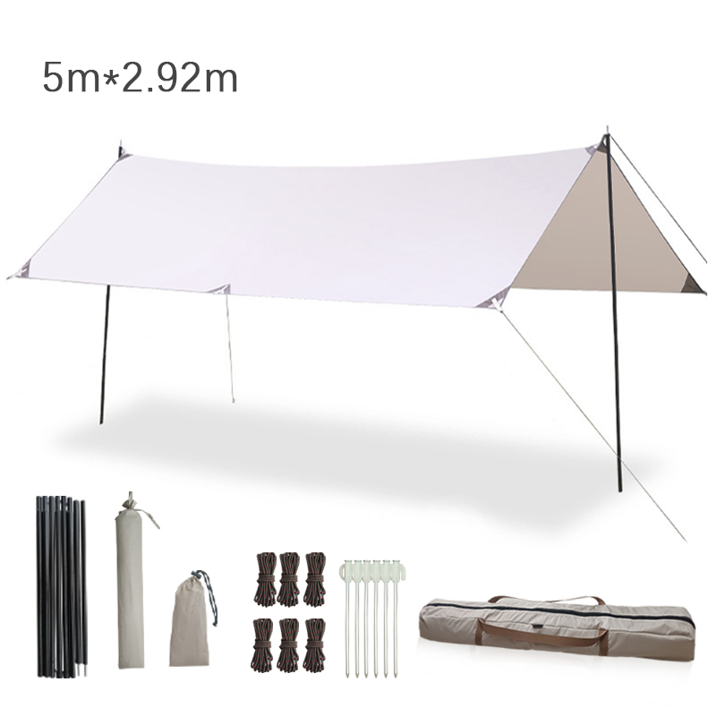 Lona Impermeable Hexagonal de  - Hammock Rain Tarp reseña y precio