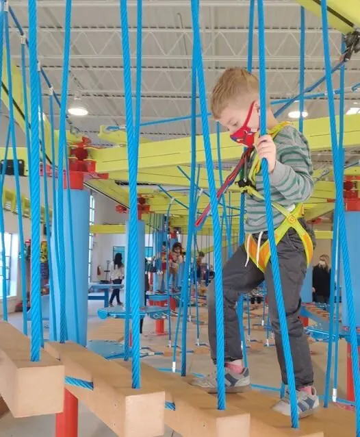 Circuito de Cuerdas para Const - Outdoor Adventure Course reseña y precio