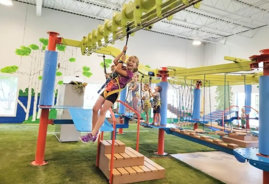 Circuito de Cuerdas para Const - Outdoor Adventure Course reseña y precio