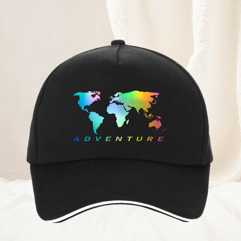 Gorra de béisbol con estampado - Outdoor Adventure World reseña y precio