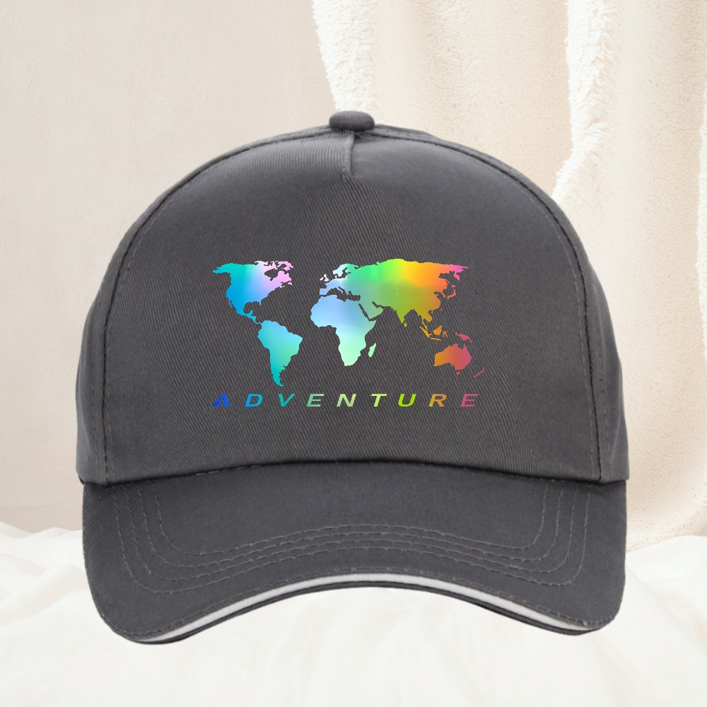 Gorra de béisbol con estampado - Outdoor Adventure World reseña y precio