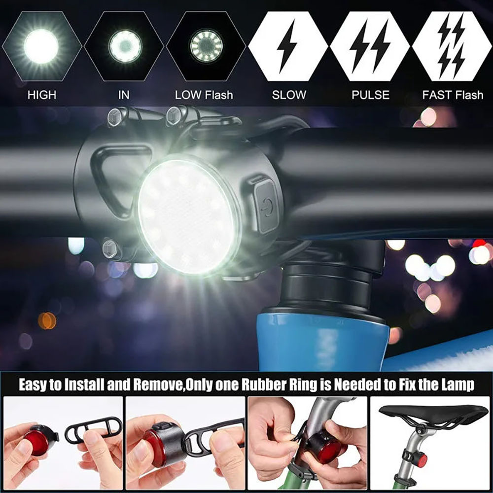 Juego de Luces LED Recargables - Headlamp Waterproof Rechargeable reseña y precio