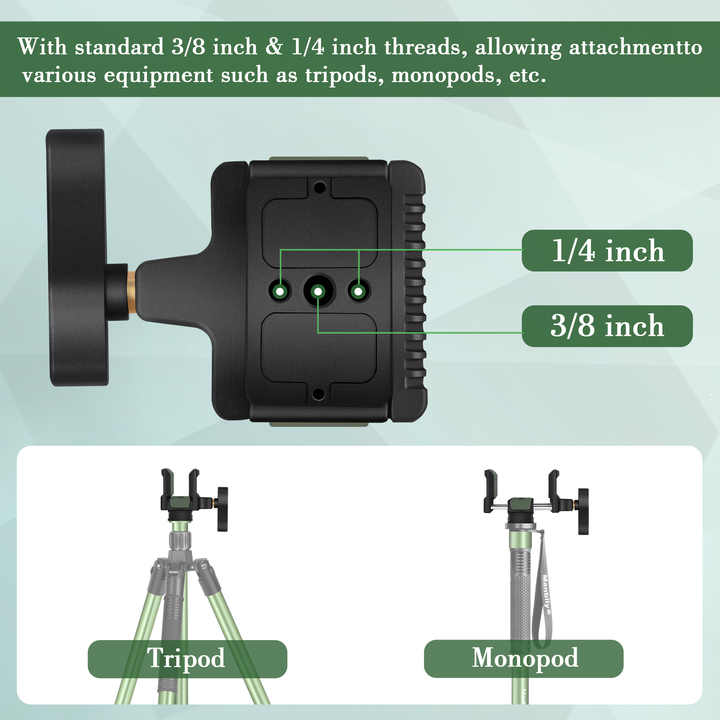 Adaptador de caza de aluminio, - Outdoor Adventure U Of U reseña y precio